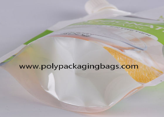Niezależne torebki z wylewanymi opakowaniami dla przemysłu napojów Stand Up Spout Pouch Bag