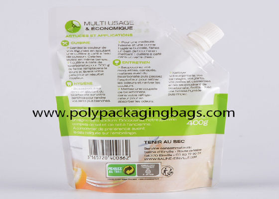 Niezależne torebki z wylewanymi opakowaniami dla przemysłu napojów Stand Up Spout Pouch Bag