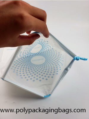 Odzież CPE Sznurek Plastikowe torby Cyfrowe codzienne potrzeby Opakowanie Wilgoć Proof