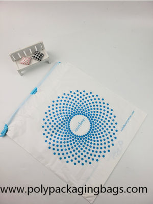 Odzież CPE Sznurek Plastikowe torby Cyfrowe codzienne potrzeby Opakowanie Wilgoć Proof