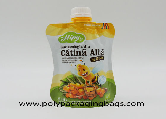Opakowania galaretki Torby z dyszą ssącą z folii aluminiowej 50 ml 100 ml worek z dyszą Stand Up Bag z dziobkiem