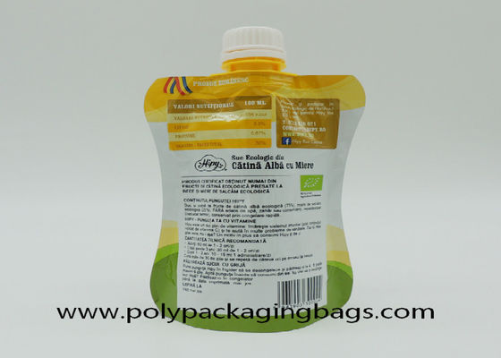 Opakowania galaretki Torby z dyszą ssącą z folii aluminiowej 50 ml 100 ml worek z dyszą Stand Up Bag z dziobkiem