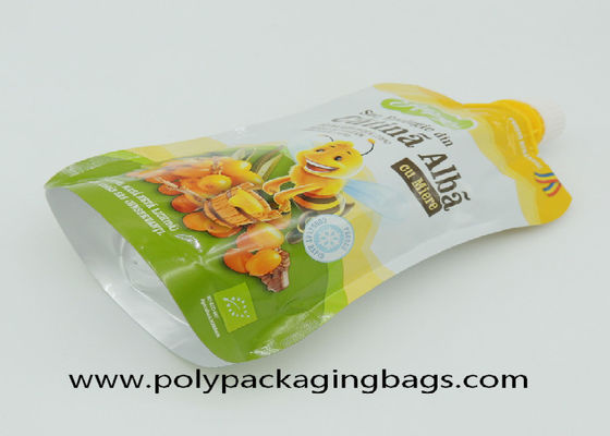 Opakowania galaretki Torby z dyszą ssącą z folii aluminiowej 50 ml 100 ml worek z dyszą Stand Up Bag z dziobkiem