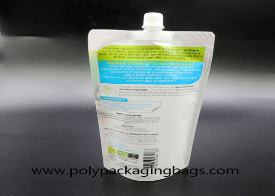 16oz 500ml Opakowanie na mleko kokosowe Samozasysająca torba z dyszą Stand Up Bag z dziobkiem