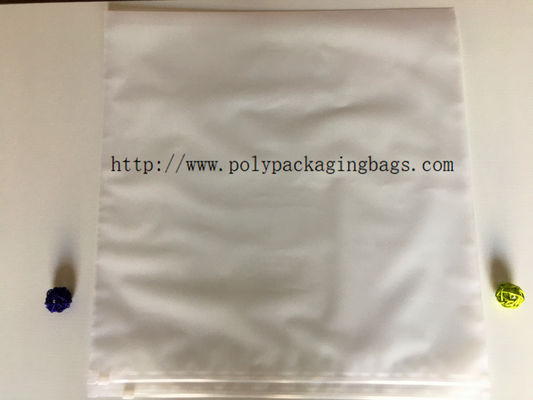 Druk wklęsły wielokrotnego zamykania Matowa koszula CPE Torby do pakowania Odzież Torba Ziplock