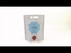 Wino Piwo Aluminiowa folia worek niestandardowy Rozmiar plastikowy Doypack plastikowy worek z rury Pieczęć żywności klasy plastikowej