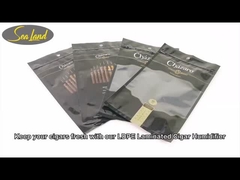 Sprzedaż hurtowa, wydrukowane na zamówienie, tanie plastikowe torby na wilgotność do cygar