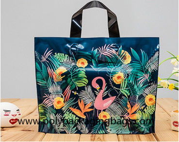 0,12 mm biodegradowalna plastikowa torba z uchwytem na zakupy