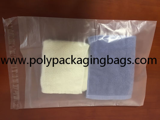 0.04mm Degradowalne samoprzylepne plastikowe torby do pakowania ubrań