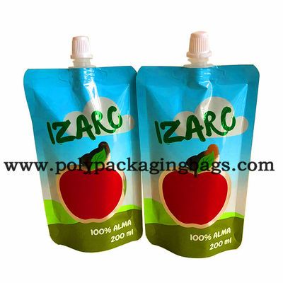 100 mikronów Stand Up Juice Spouted Woreczki Opakowanie Stand Up Wylewka Worek