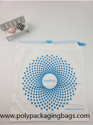 Odzież CPE Sznurek Plastikowe torby Cyfrowe codzienne potrzeby Opakowanie Wilgoć Proof